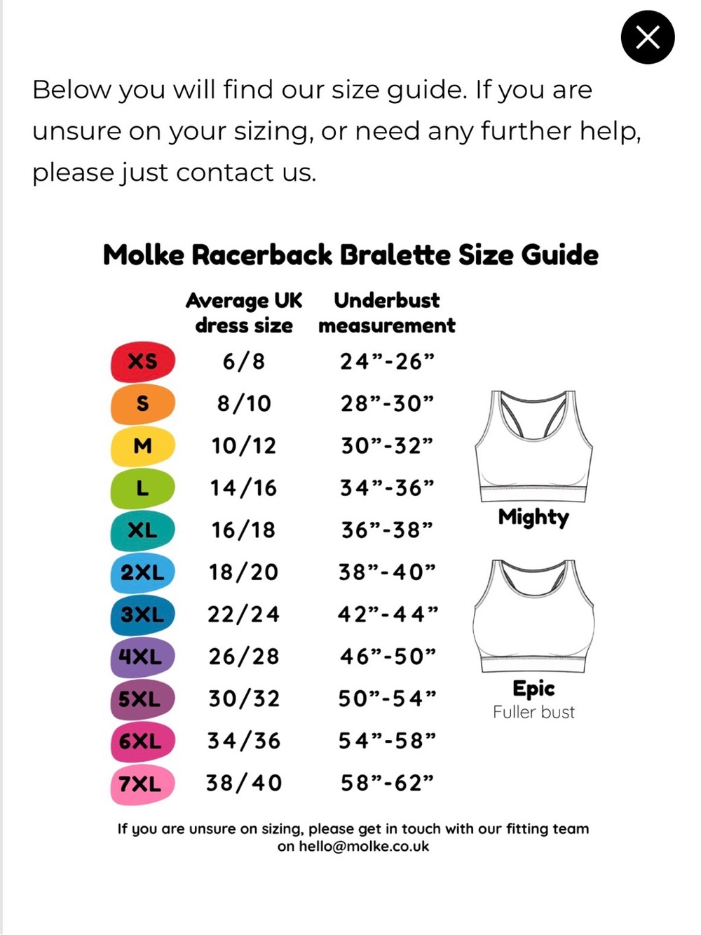 Racerback bralette - Picture 2 of 2